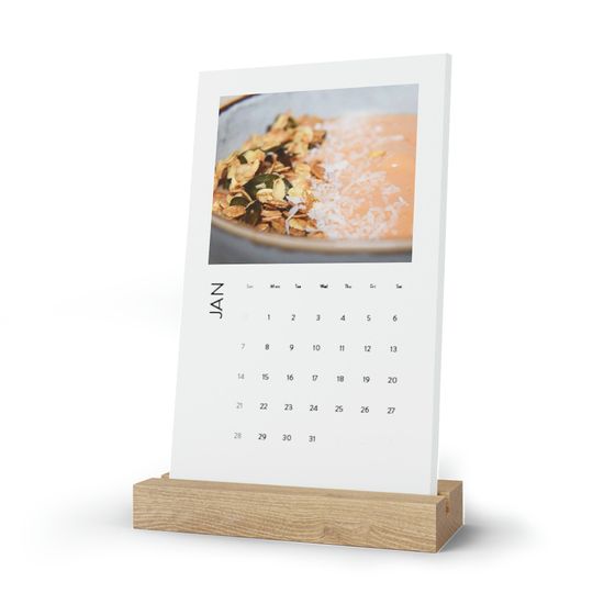 Discover Vertical Desk Calendar 2024