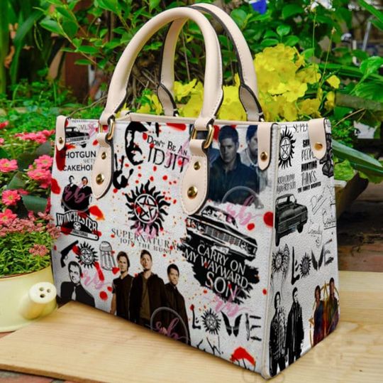 Discover Supernatural Themed Leather Handbag