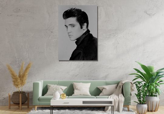 Discover Elvis Presley Canvas, King Of Rock And Roll Canvas