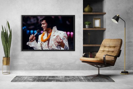 Discover Elvis Presley Canvas, King Of Rock And Roll Canvas