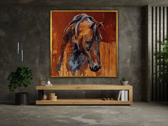 Discover Horse Wall Art Canvas