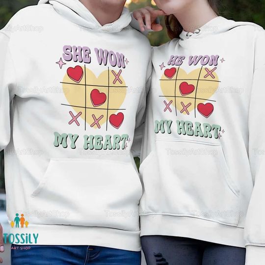 Discover Couple Valentine Hoodie - Heartfelt Gift