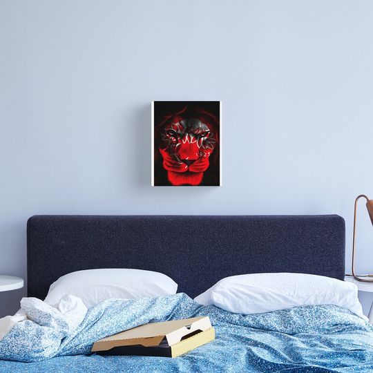 Discover Olympiakos Piraeus Greece Footbal Fans Gate 7 Lion Graphic Canvas Print