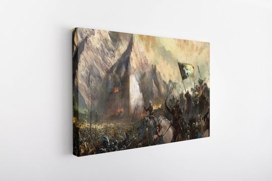Discover Lo-Fi Sci-Fi Movie Canvas Art