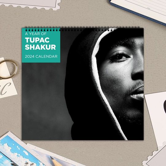 Discover Tupac Shakur Calendar 2024, Tupac Shakur 2024 Wall Calendar