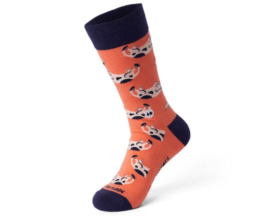 Discover Sleepy Cat Crew Sock