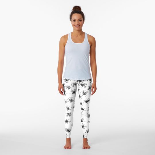 Discover Spiders Funny Pattern Leggings