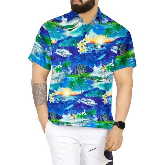 Discover Men's Summer Button-Down Collar Shirts Holiday