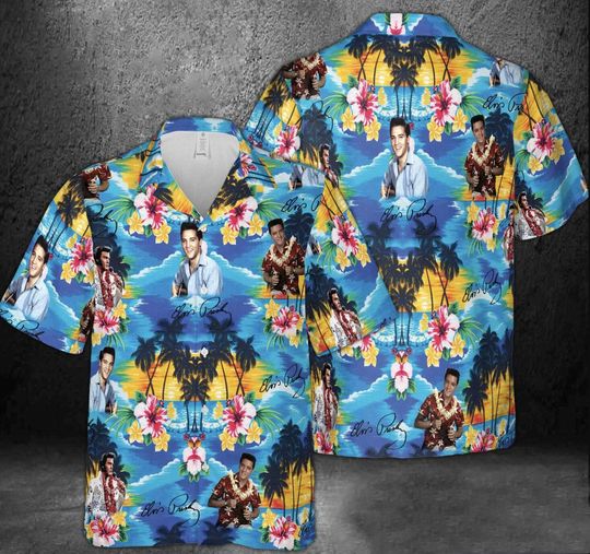 Discover Elvis Presley Hawaiian Shirt Elvis Hawaiian Shirt