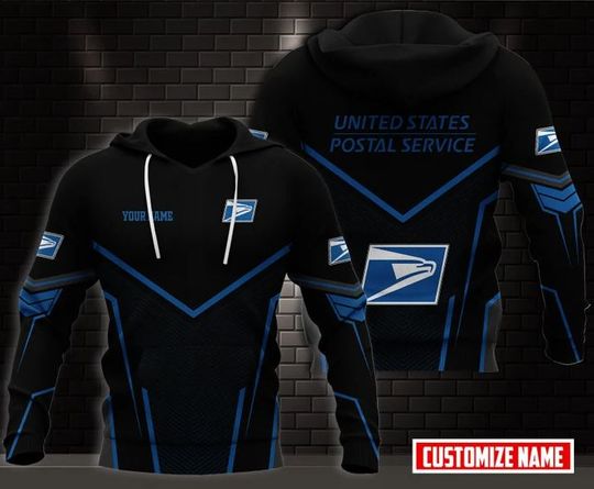Discover Personalized Postal Service Hoodie, 3D Printed Hoodie