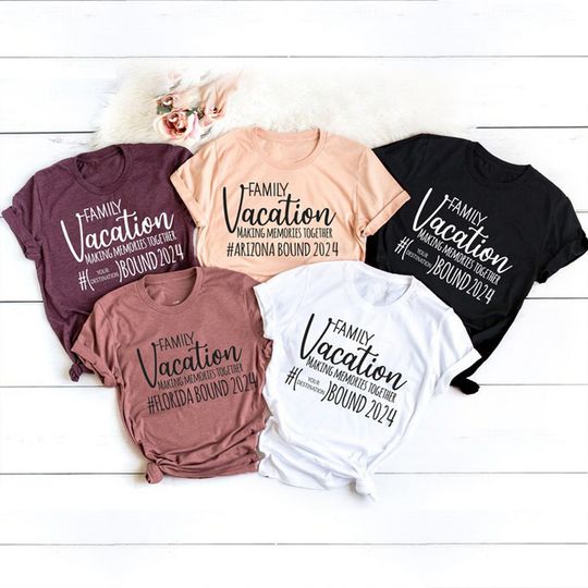 Discover Custom Vacation Family Trip 2023 T-Shirt