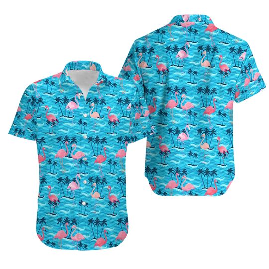Discover Flamingo Hawaiian Shirt