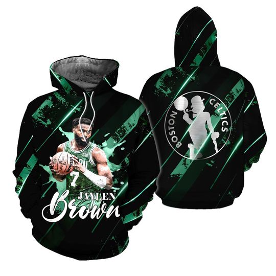 Discover Jaylen Brown 3D Hoodie