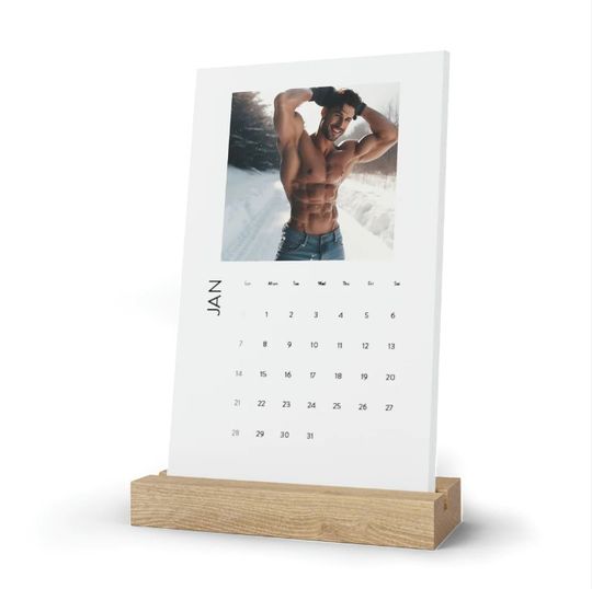 Discover Sexy Vertical Desk Calendar 2024
