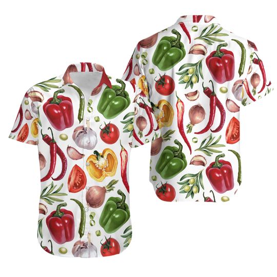 Discover Spice Fruit Hawaiian Shirt