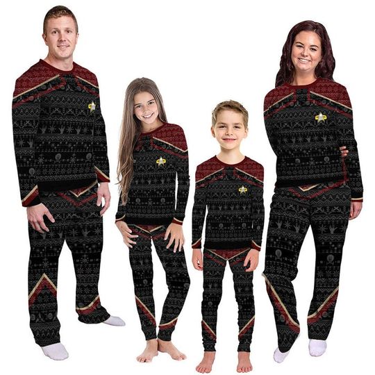 Discover S.T Picard Red Pajamas Set
