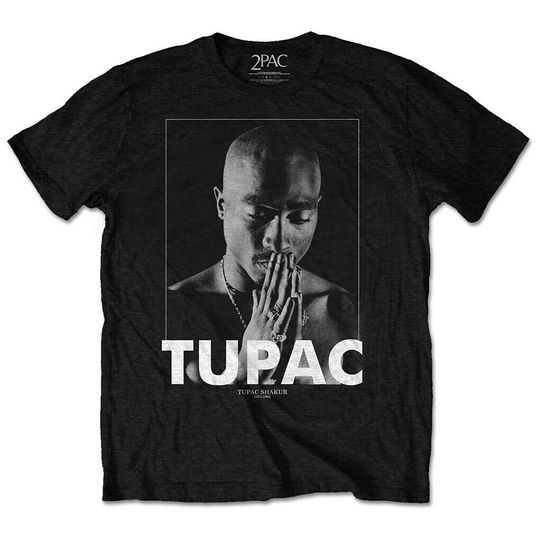 Discover Tupac Shakur T-Shirt 2Pac Praying Rock