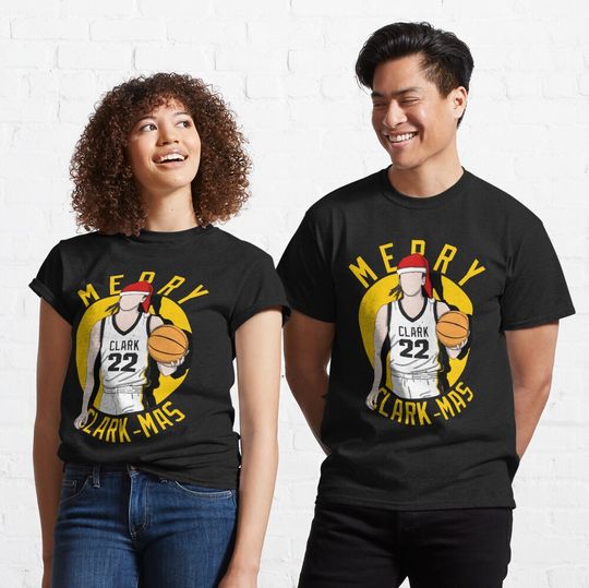 Discover Caitlin Clark Merry Christmas Classic T-Shirt