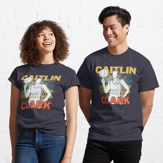 Discover basketball Caitlin Clark illustration Classic T-Shirt