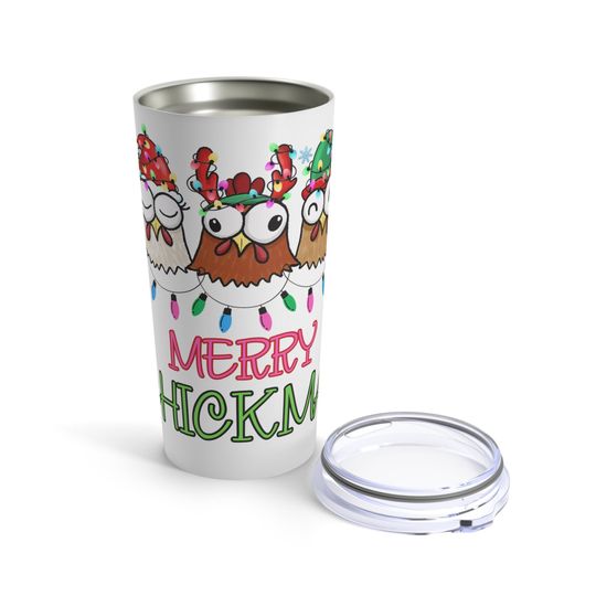 Discover Merry Chickmas Chicken Tumbler - Christmas Gift
