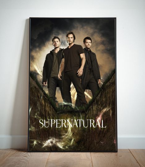 Discover Supernatural Poster, Tv Series Posters