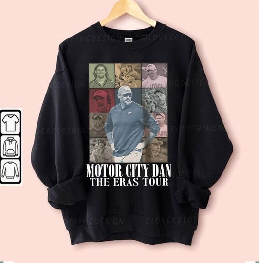 Discover Vintage Dan Campbell The Eras Sweatshirt