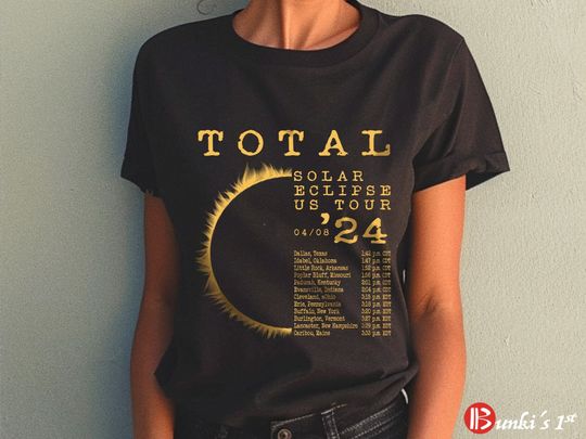 Discover Total Solar Eclipse 2024 T-Shirt