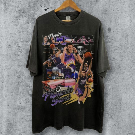 Discover Vintage Style Devin Booker T Shirt, Basketball shirt