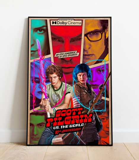 Discover Scott Pilgrim vs the World Movie Poster, Movie Posters