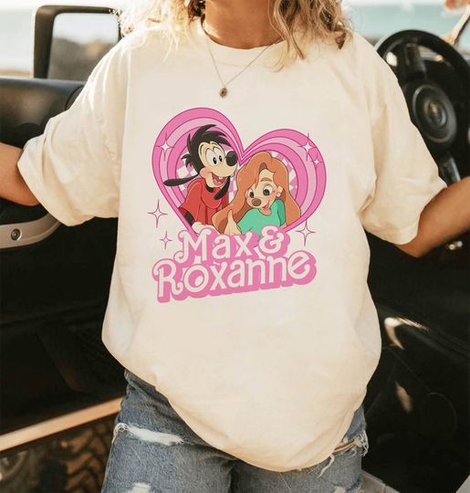 Discover Max and Roxanne Pink Doll Heart Shirt