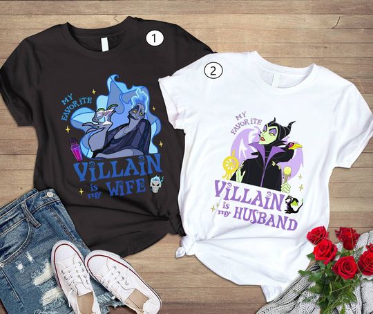 Discover My Favorite Villain is My Wife Shirt