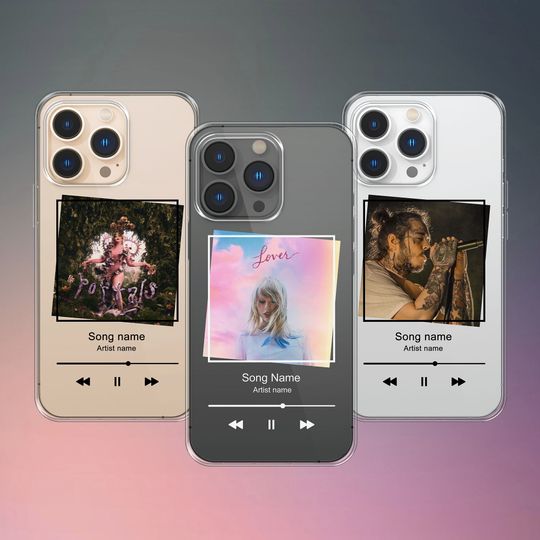 Discover Custom Music Plaque Phone Case Album Cover iPhone Case