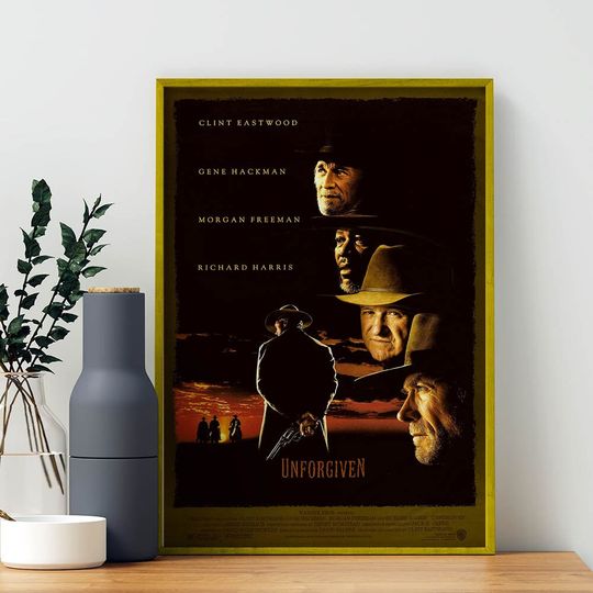 Discover Unforgiven Alternative Artwork Minimal Movie Film Poster