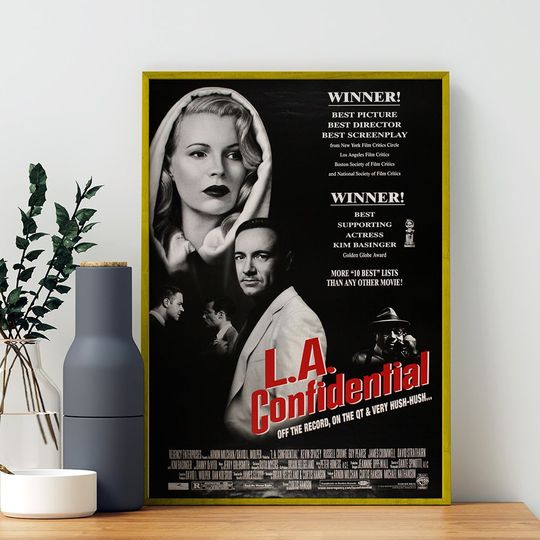 Discover L.A. Confidential (1997) Classic Vintage Movie Poster