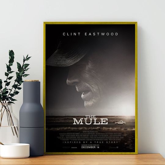 Discover The Mule Movie Poster, Art Poster For Gift