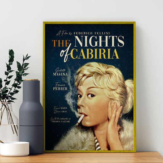 Discover Le Notti di Cabiria, 1957 Vintage Movie Poster