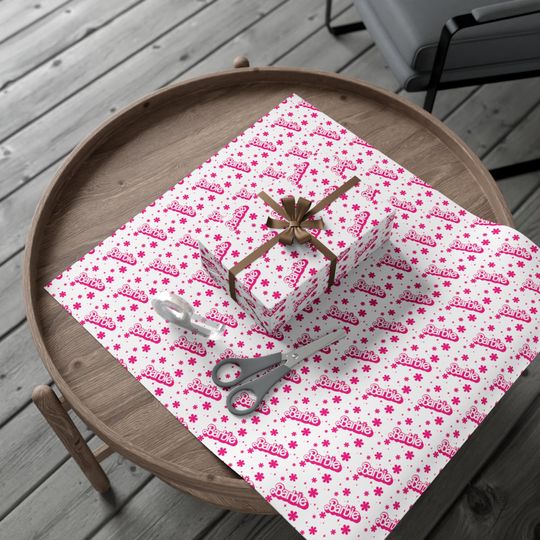 Discover Barbie Birthday Wrapping Paper - Playful Gift Wrap