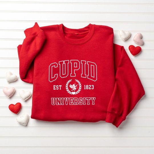 Discover Cupid University Png, Cute Valentine's Day Shirt, XOXO Png