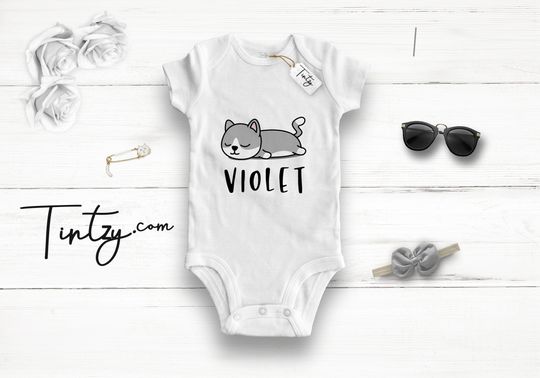 Discover Cute Cat Lovers Baby Grow