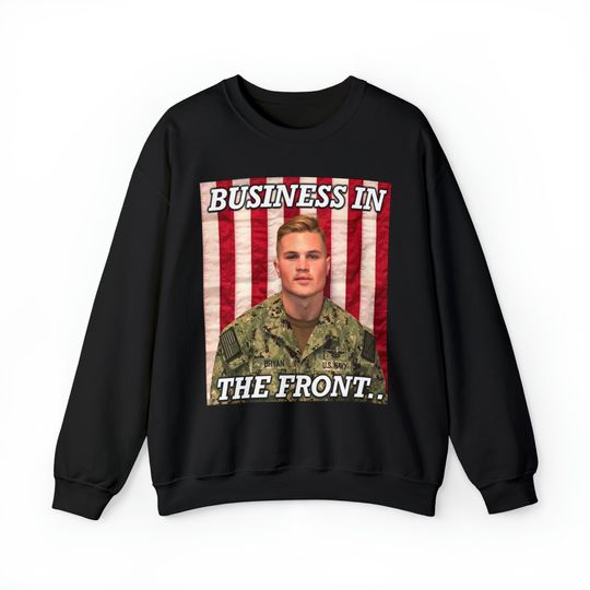 Discover Zach Brian Business in the Front Party in the Back Crewneck