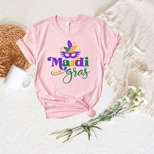 Discover Mardi Gras Carnival 2024 Party T-Shirt