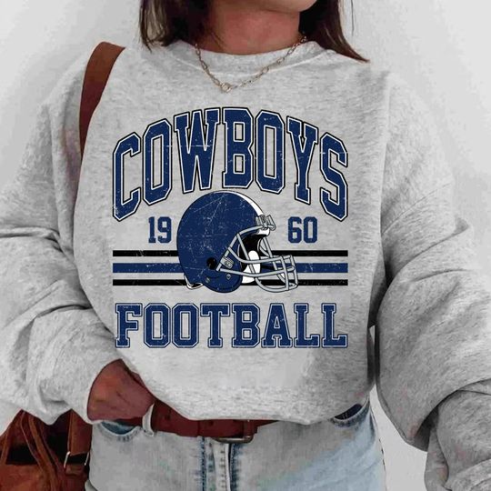 Discover Cowboys Team Sweatshirt, Football Sweatshirt
