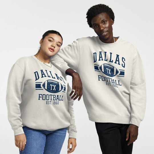 Discover Cowboys Team Sweatshirt, Football Sweatshirt