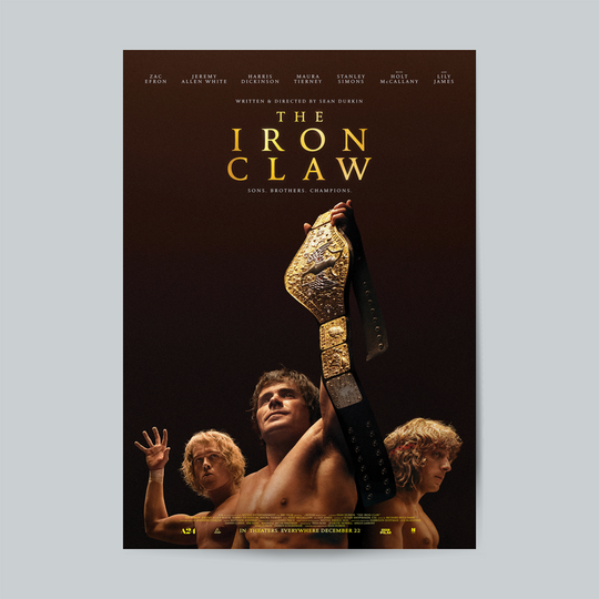 Discover The Iron Claw 2023 Movie Poster