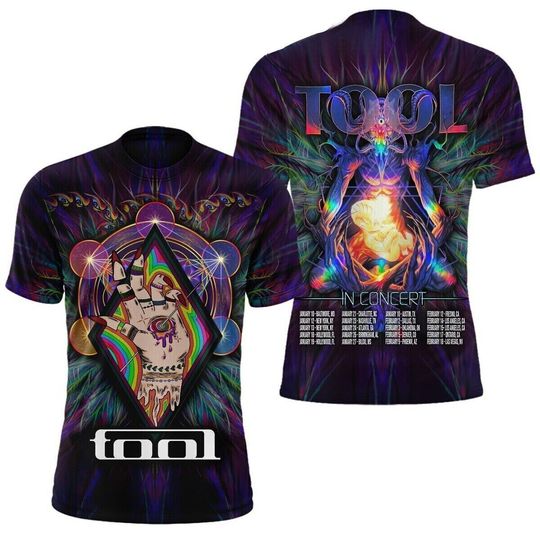 Discover Tool Band Concert 2024 Shirt