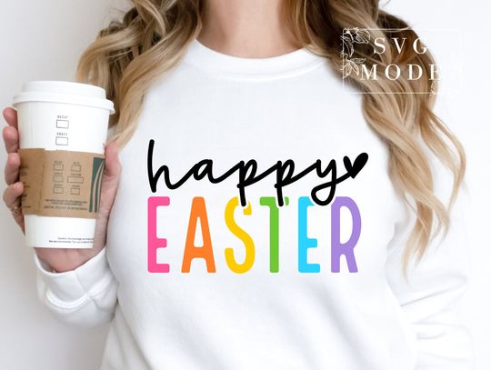Discover Happy Easter SVG PNG PDF, Easter Vibes Svg, Bunny