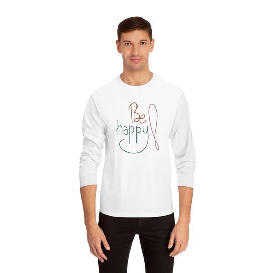 Discover Trendy T-Shirt for Her - Be Happy Gift