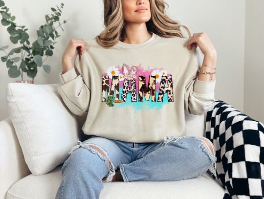 Discover Easter Sweatshirt, Womens Easter Shirt, Rabbit Sweatshirt