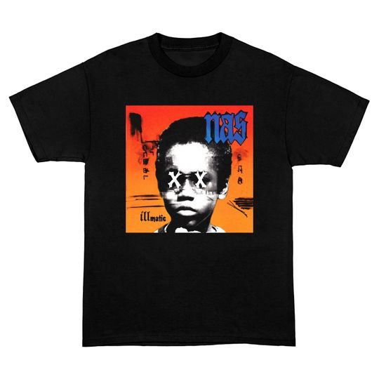 Discover Vintage Style Nas Illmatic Album T-Shirt