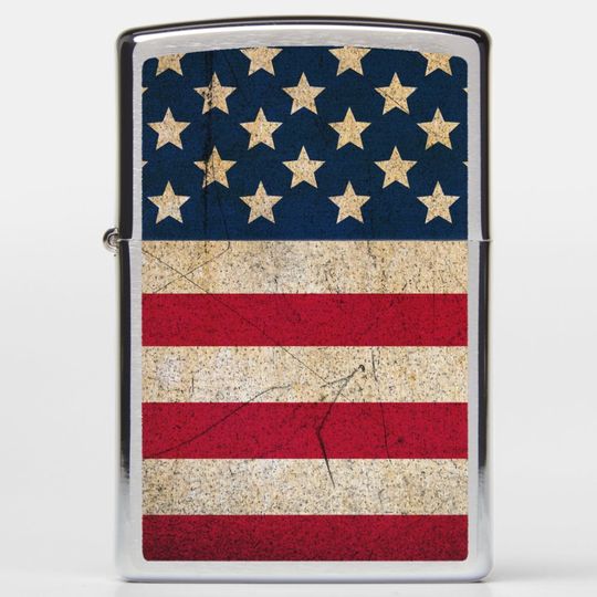 Discover American Flag Zippo Pocket Lighter, Patriotic Zippo Pocket Lighter